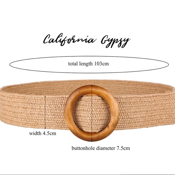 Boho beach natural hippie belt - Picture 5 of 9